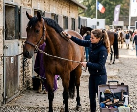 Groom équin